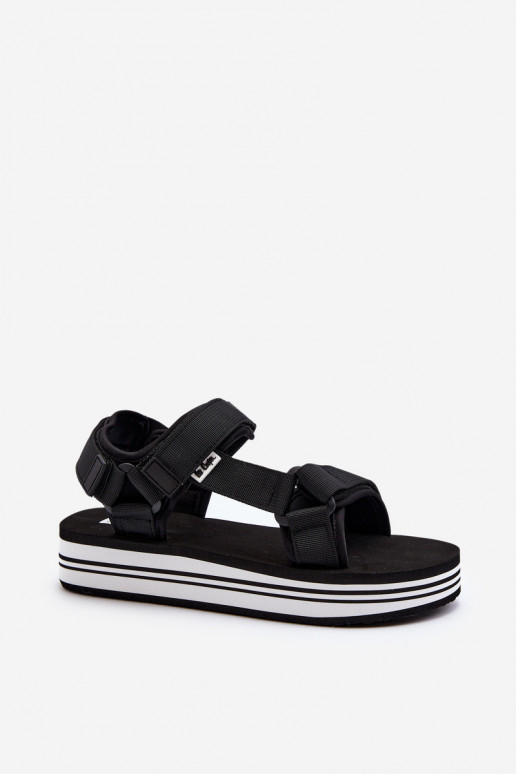 Women's Platform Sandals Lee Cooper LCW-24-05-2753L Black