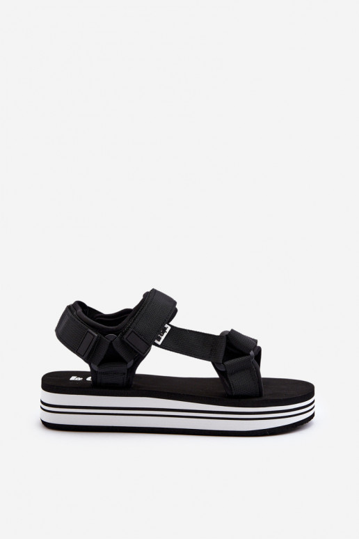 Women's Platform Sandals Lee Cooper LCW-24-05-2753L Black