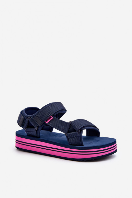 Women's Platform Sandals Lee Cooper LCW-24-05-2753L Black