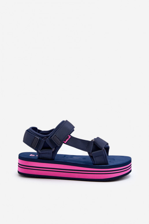 Women's Platform Sandals Lee Cooper LCW-24-05-2753L Black