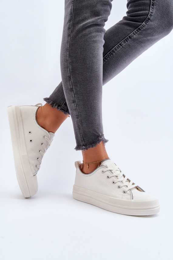 Women's Platform Trainers Big Star LL274A177 White
