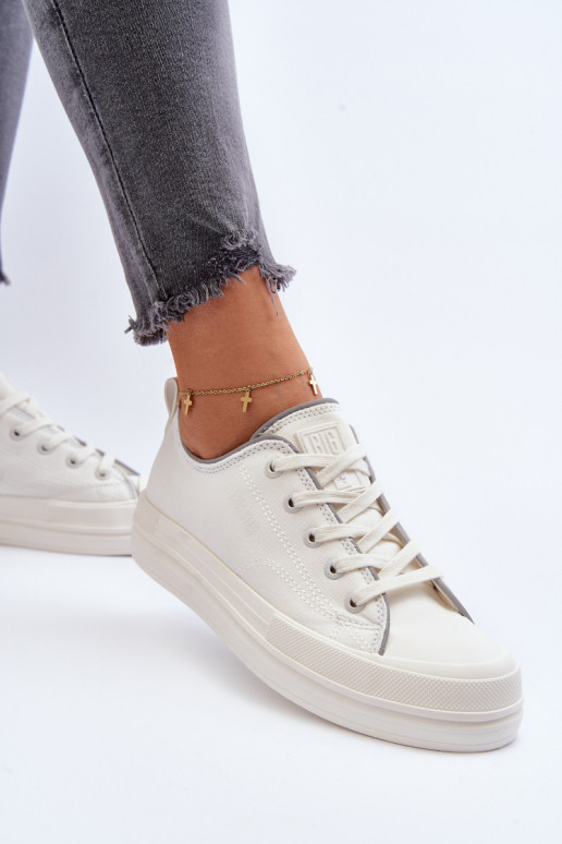 Women's Platform Trainers Big Star LL274A177 White