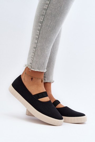 Women's Slip-on Sneakers Big Star LL274200 Black 2
