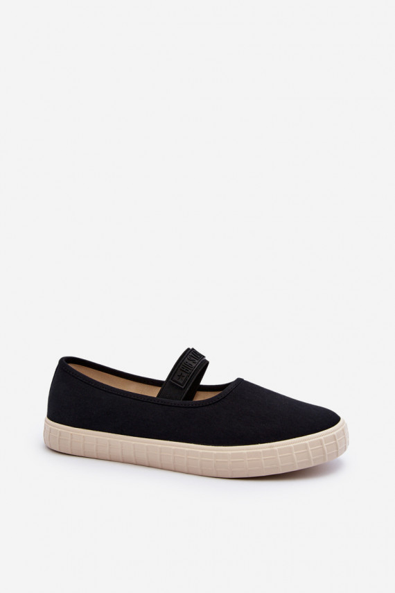 Women's Slip-on Sneakers Big Star LL274200 Black
