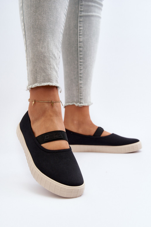 Women's Slip-on Sneakers Big Star LL274200 Black