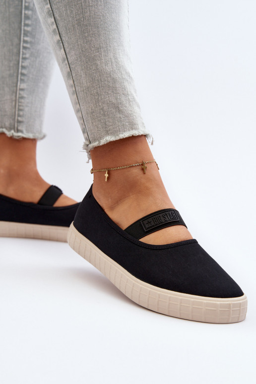Women's Slip-on Sneakers Big Star LL274200 Black