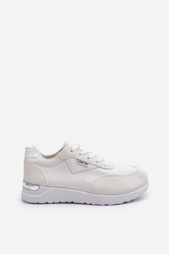 Women's White Sports Sneakers Vovella