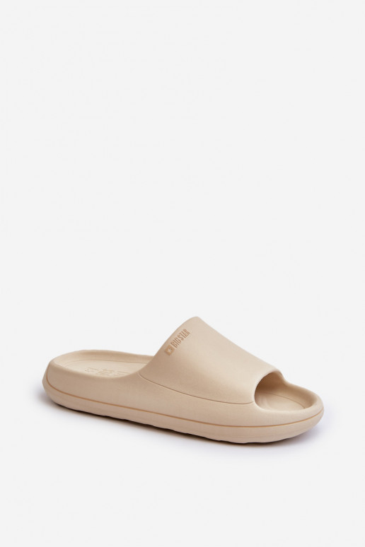Light Women's Flip-Flops Big Star NN274A040 Beige