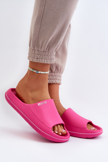 Light Women's Slippers Big Star NN274A041 Fuchsia 2