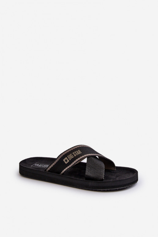 Women's Flip Flops Big Star NN274A059 Black