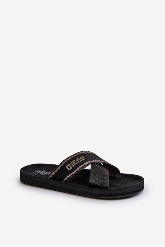 Women's Flip Flops Big Star NN274A059 Black