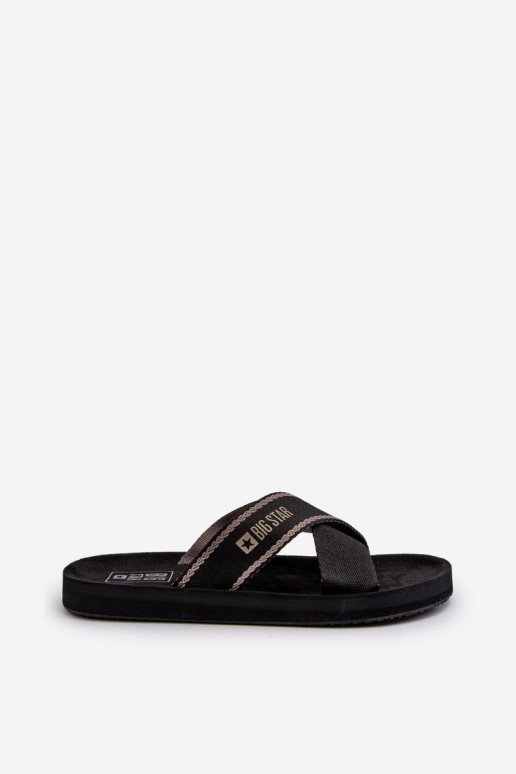 Women's Flip Flops Big Star NN274A059 Black