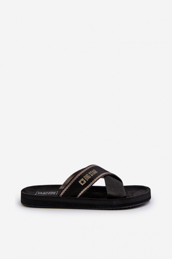 Women's Flip Flops Big Star NN274A059 Black