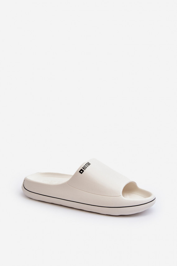 Light Women's Flip Flops Big Star NN274A043 White