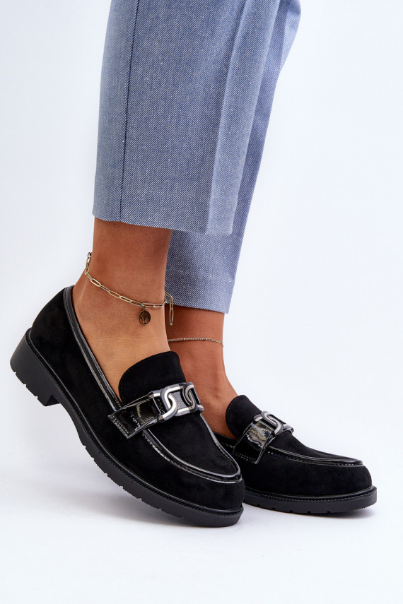 Women Suede Moccasins S.Barski HY350A