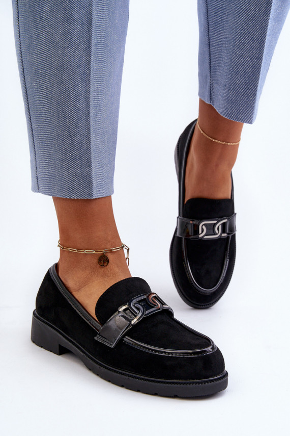 Women Suede Moccasins S.Barski HY350A