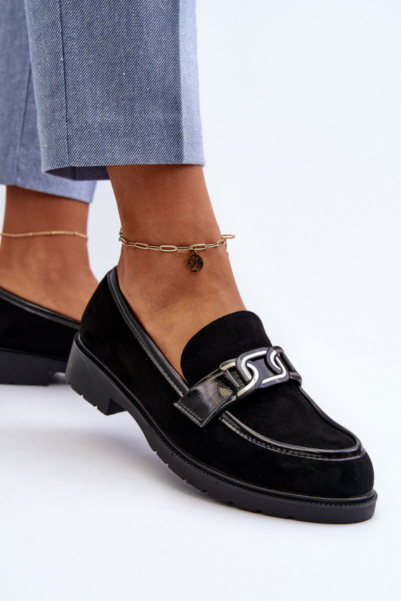Women Suede Moccasins S.Barski HY350A