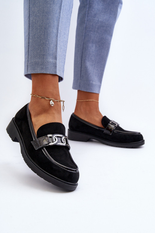 Women Suede Moccasins S.Barski HY350A