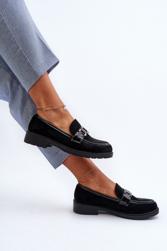 Women Suede Moccasins S.Barski HY350A