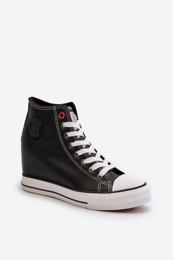 Women's Wedge Sneakers Cross Jeans NN2R4005 Black