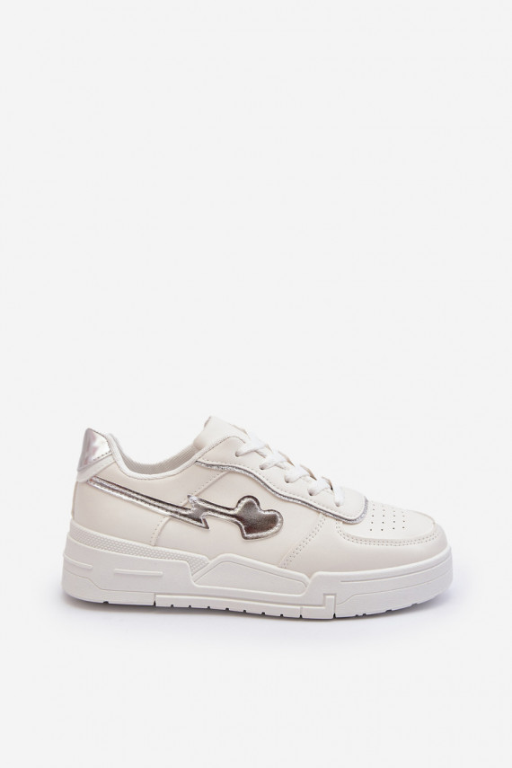 Women's Platform Sneakers White Zeparine