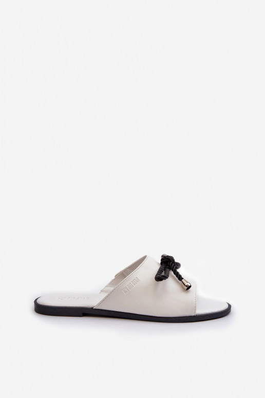 Women's eco leather sandals Big Star NN274067 White