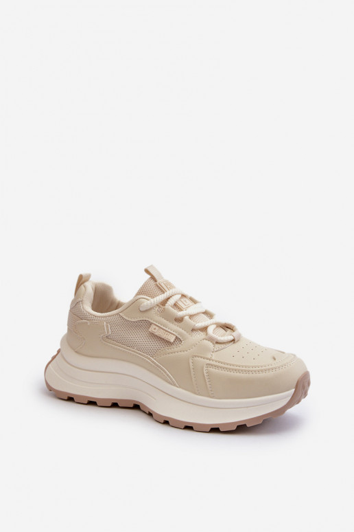 Women's Sneakers HI-POLY SYSTEM Big Star NN274A105 Beige