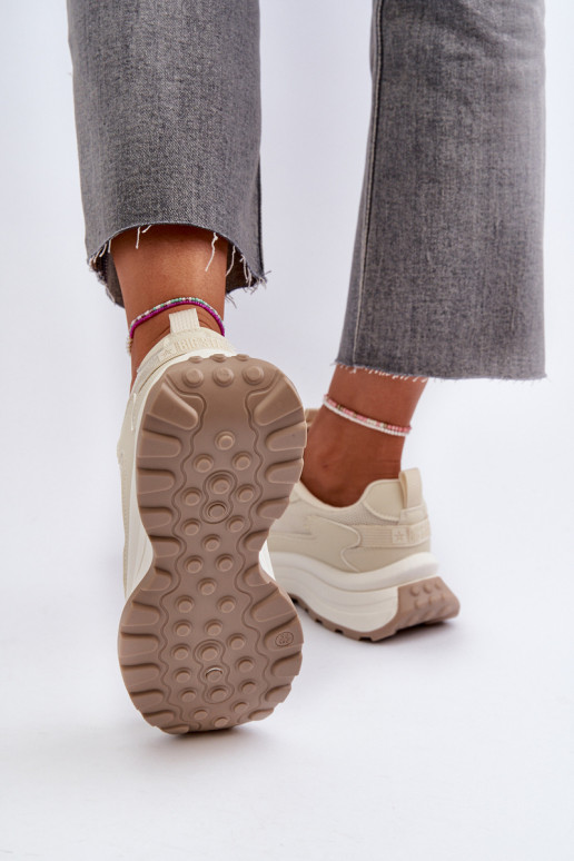 Women's Sneakers HI-POLY SYSTEM Big Star NN274A105 Beige