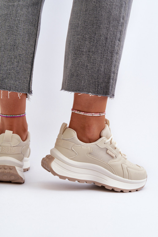 Women's Sneakers HI-POLY SYSTEM Big Star NN274A105 Beige