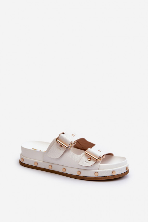 Women's Platform Sandals Big Star NN274081 White