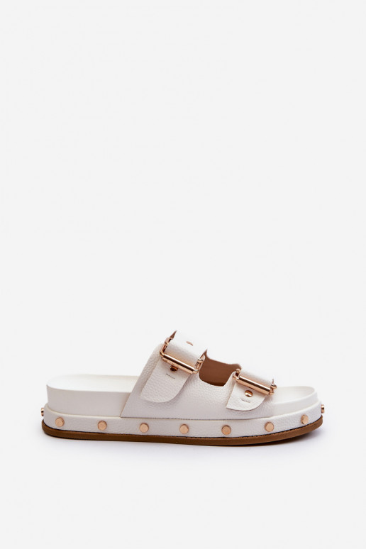 Women's Platform Sandals Big Star NN274081 White