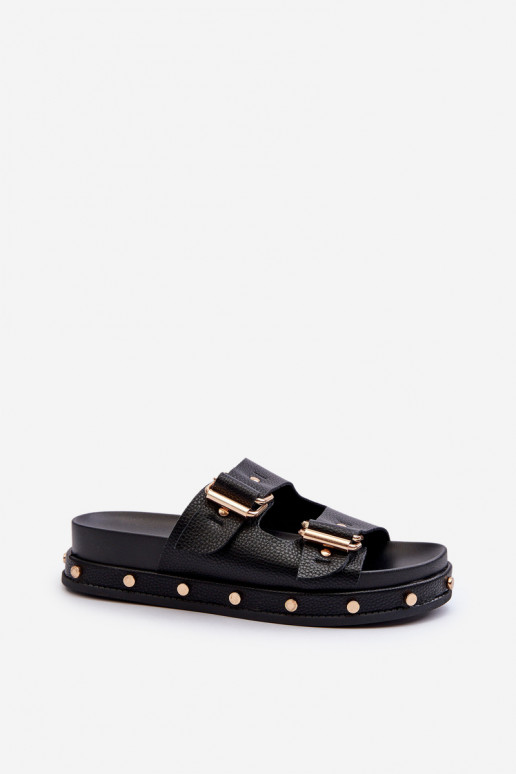 Women's Platform Sandals Big Star NN27402 Black