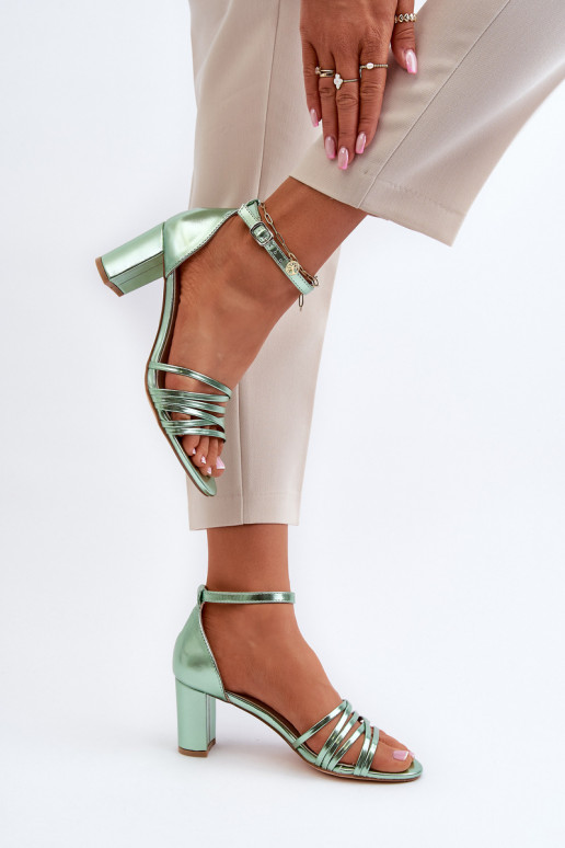Black Sandals with Straps Enitia