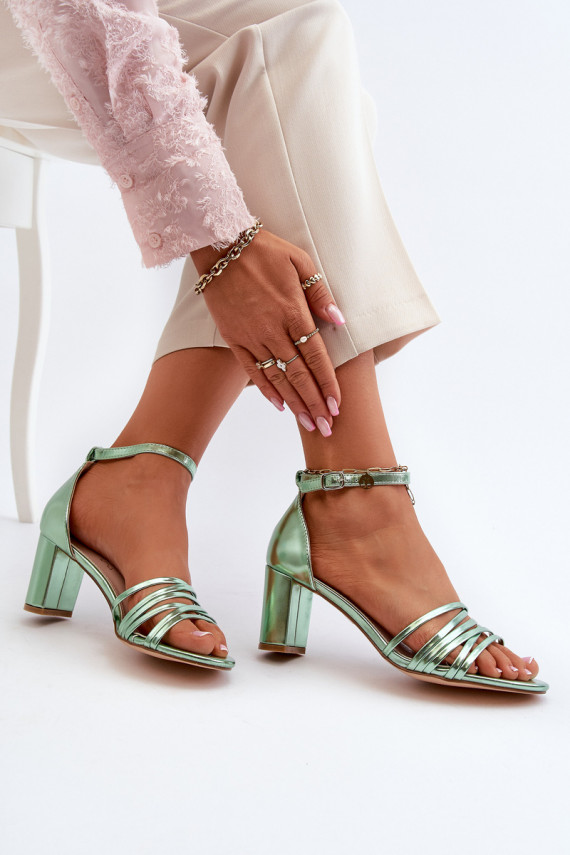 Black Sandals with Straps Enitia