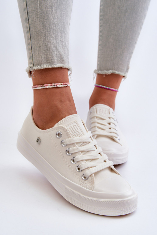 Classic Women's Sneakers Big Star NN274285 White
