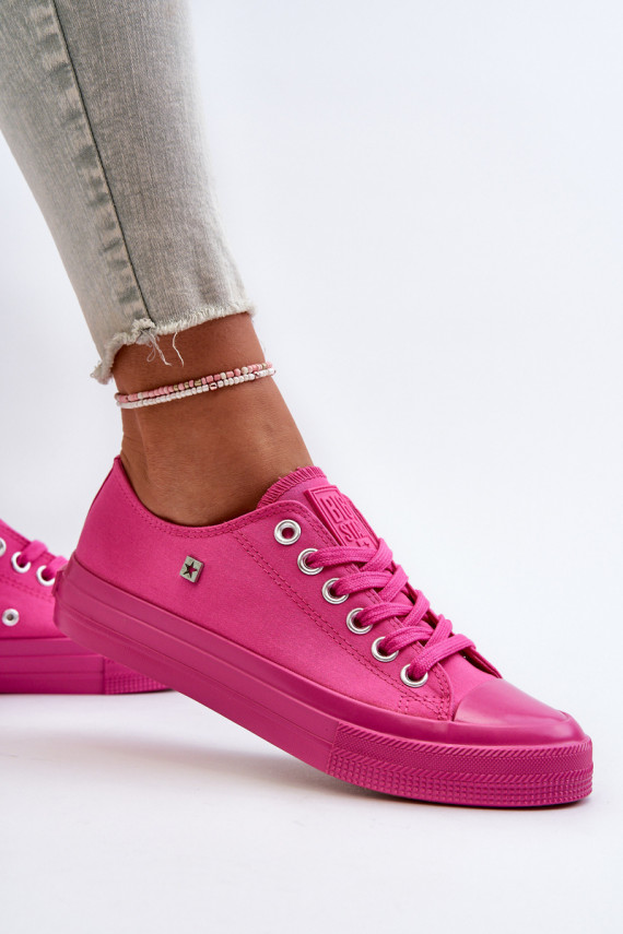 Classic Women's Sneakers Big Star NN274290 Fuchsia