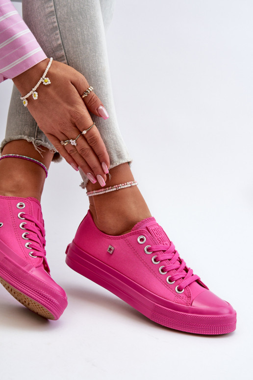Classic Women's Sneakers Big Star NN274290 Fuchsia