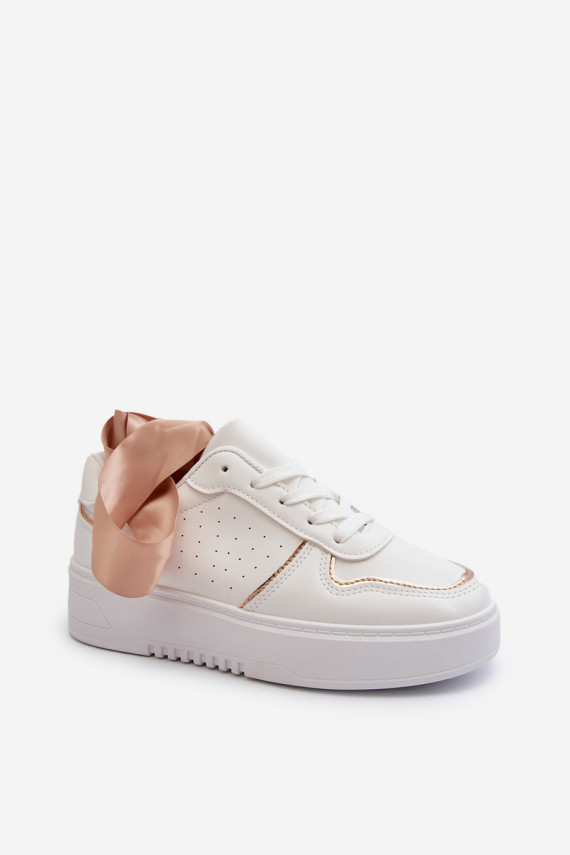 Women's Platform Sneakers White Tessama