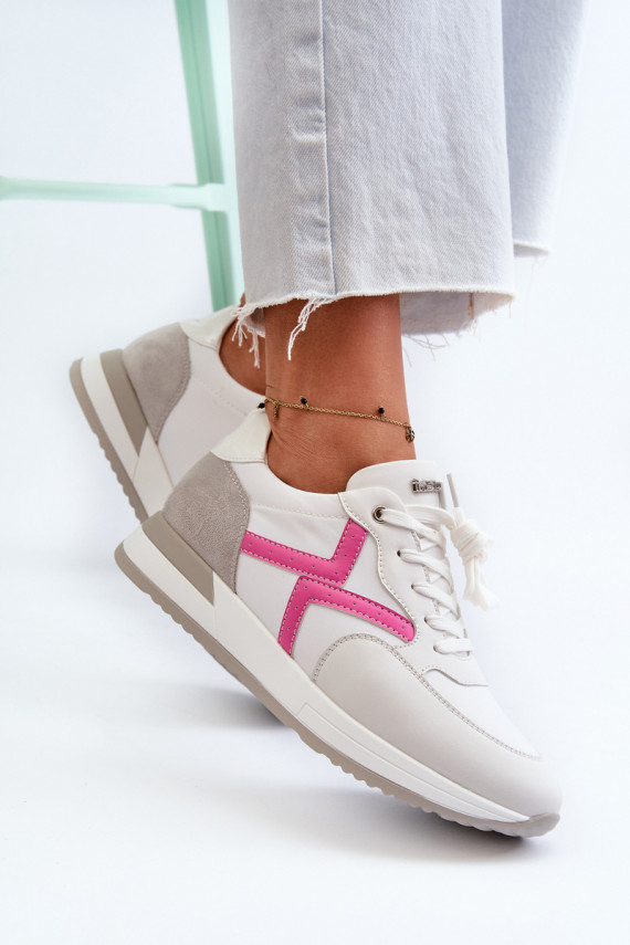Women's Platform Sneakers INBLU IN000362 White