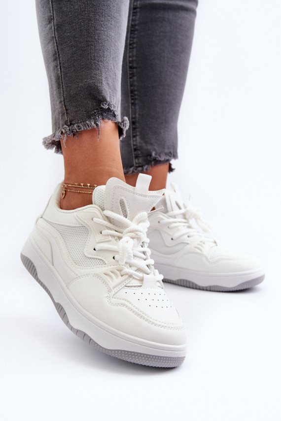 Women's Platform Sneakers White Etnaria