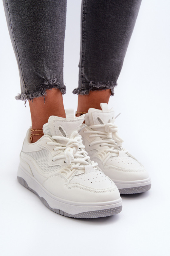 Women's Platform Sneakers White Etnaria