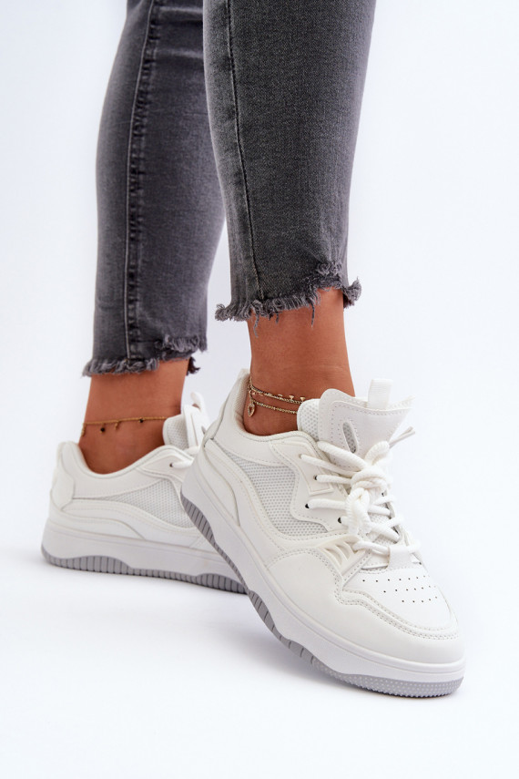 Women's Platform Sneakers White Etnaria