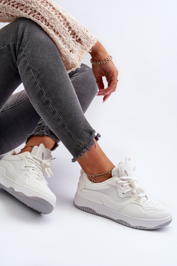 Women's Platform Sneakers White Etnaria