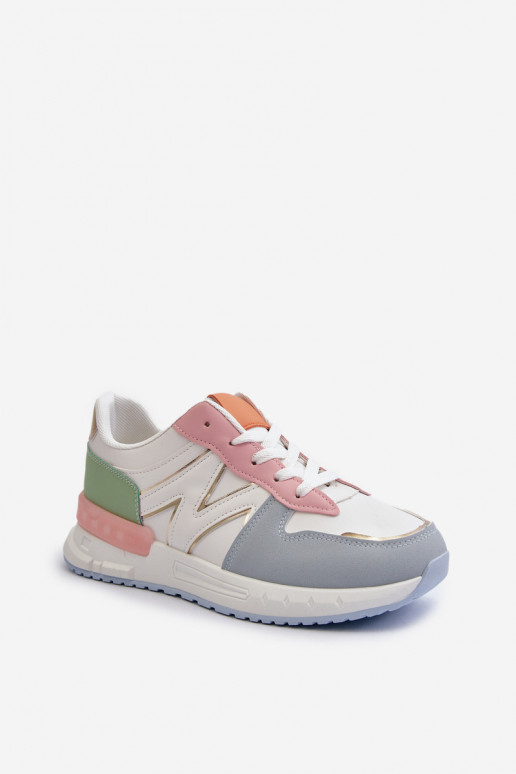 Women's Sneakers Made of Eco Leather Multicolor Kaimans