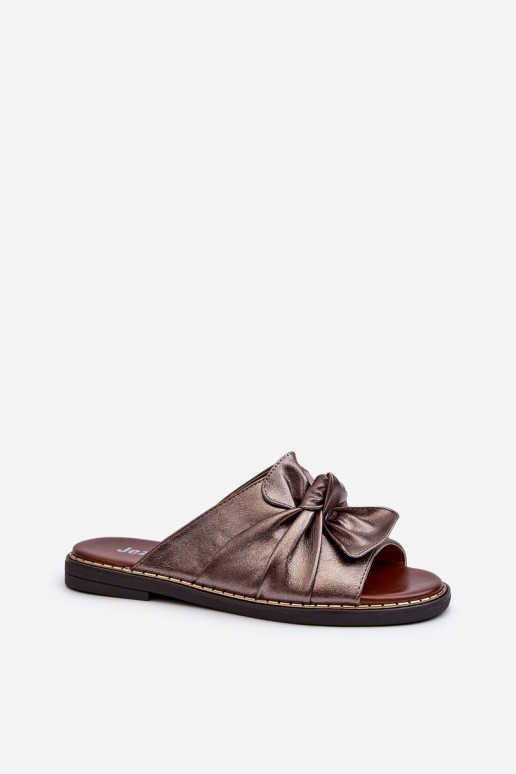 Women's Flat Heel Sandals Copper Nelvira