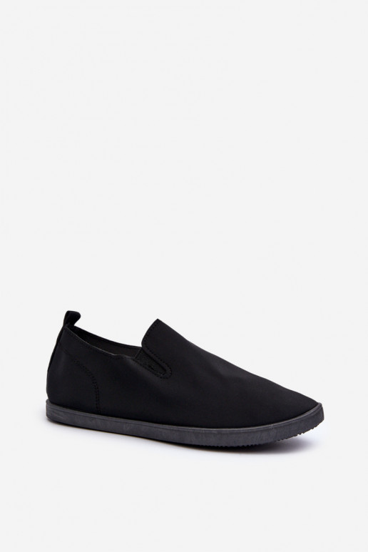 Women's Slip-On Black Trainers Sneakers Lovinia