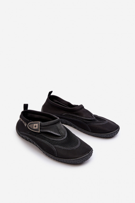 Women's Water Shoes Black Big Star NN274A805