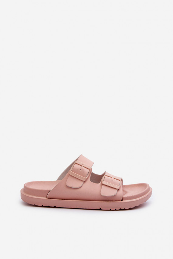 Lightweight Women's Foam Flip Flops with Buckles Big Star NN274A753 Pink