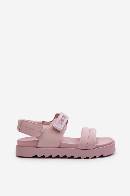 Women's Platform Sandals Big Star NN274753 Pink