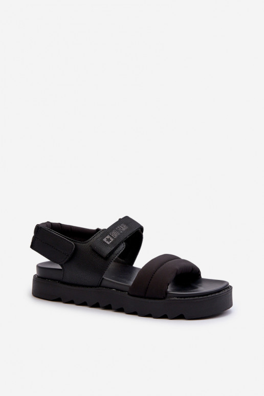 Women's Platform Sandals Big Star NN274750 Black